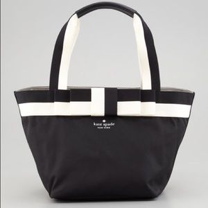 Kate Spade Barrow Street Garri Black Nylon Bag NWT